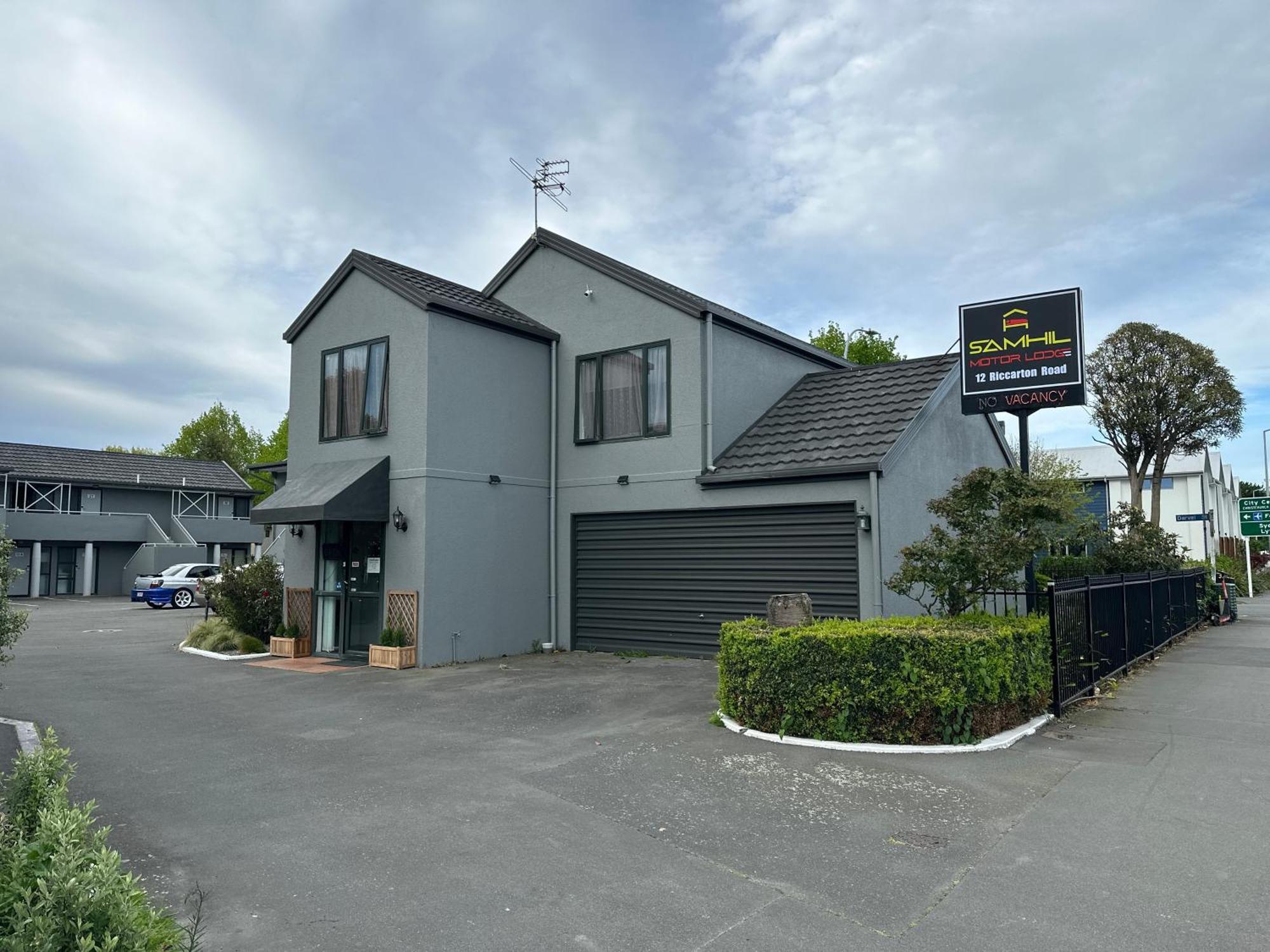 Samhil Motor Lodge Christchurch Kültér fotó