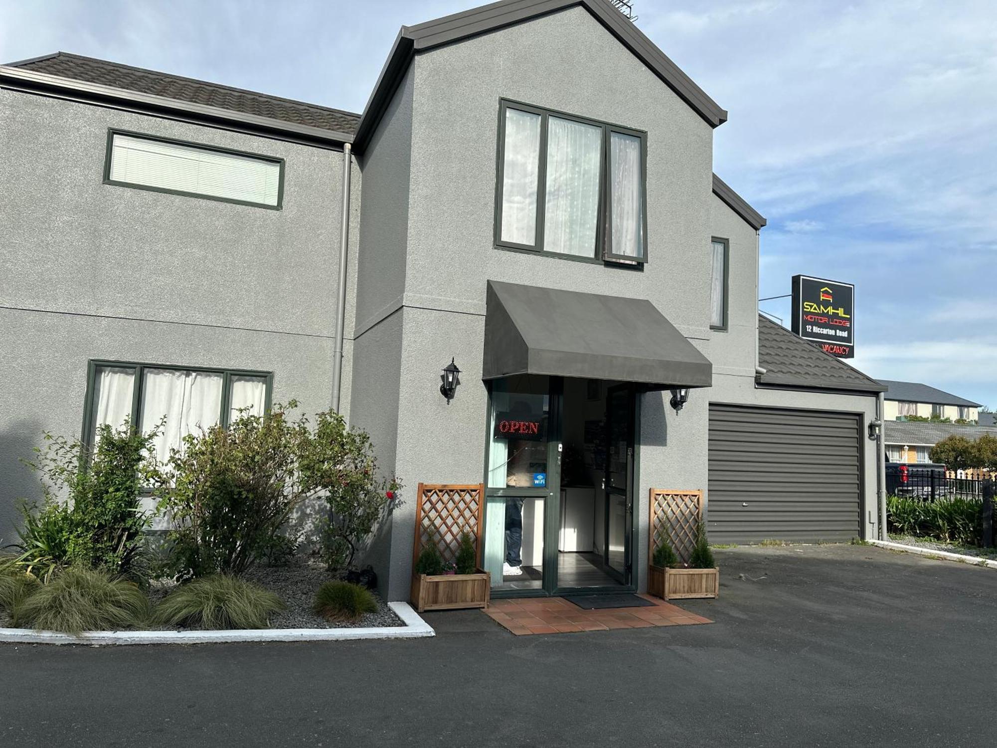 Samhil Motor Lodge Christchurch Kültér fotó